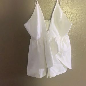 White romper